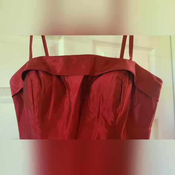 Alyce Designs wine vintage retro prom bridesmaid pageant formal gown dress 8 - Picture 9 of 9